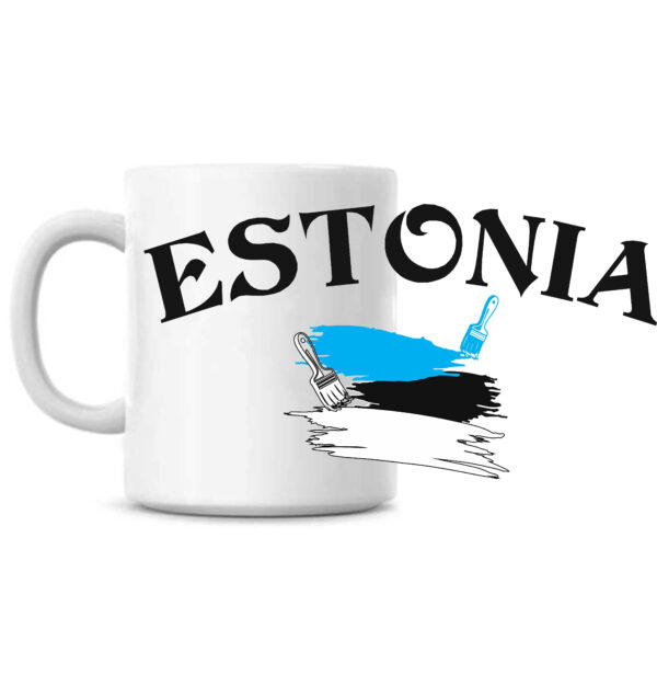 Estonia lipuga tass