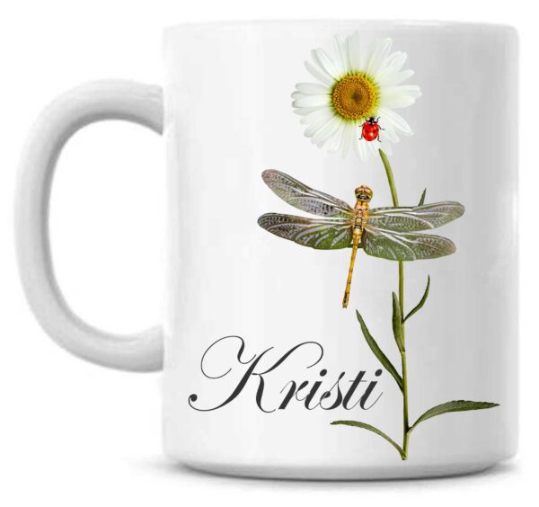 Karikakar, kiil, liblikas + SINU nimi  Tassil