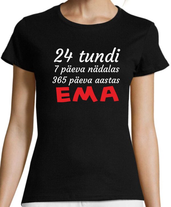 24 tundi 7 päeva nädalas 365 päeva aastas EMA