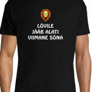 Lõvile jääb alati viimane sõna