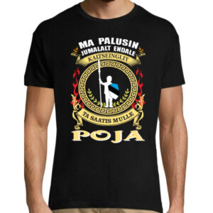 Ma palusin jumalalt kaitseinglit ta saatis mulle POJA