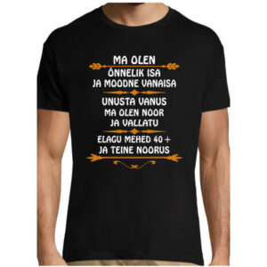 Ma olen õnnelik mees ja moodne vanaisa