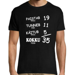 35 Sünnipäev T-särk Mehele / Naisele - Sinu soovitud vanusega