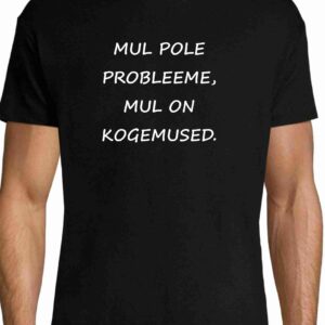 Mul pole probleeme, mul on kogemused
